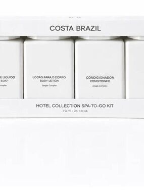 Costa Brazil White Hotel Collection Spa-to-Go Conditioner (Women Hair Shampoo)